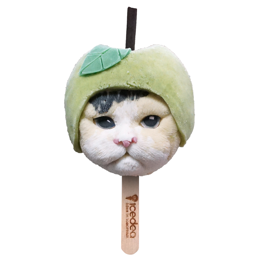 ไอศครีมน้องแมวแอ๊ป (Apple Cat Ice cream Stick)
