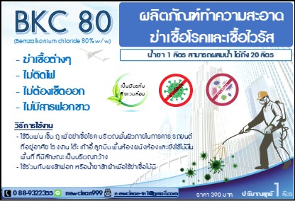 ผลิตภัณฑ์ฆ่าเชื้อโรค BKC