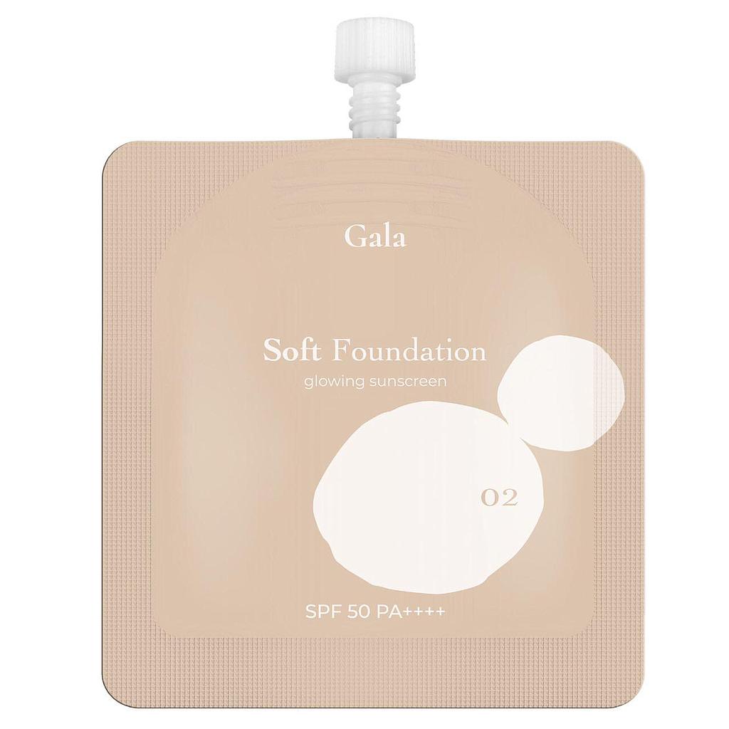 GALA Soft Foundation Glowing Sunscreen SPF 50+ PA ++++