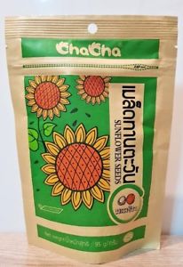 Chacha Sunflower Roasted and Salted Seeds (Coconut Flavor) 95g.