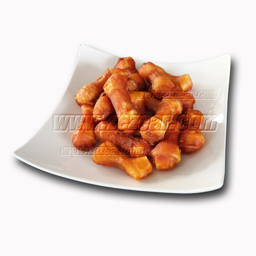 CS14 ไก่เสียบพันกระดูกผูก 180 กรัม
(ซีเซียร์สันในไก่กับหนังสัตว์ Zezear Chicken Fillet With Rawhide)