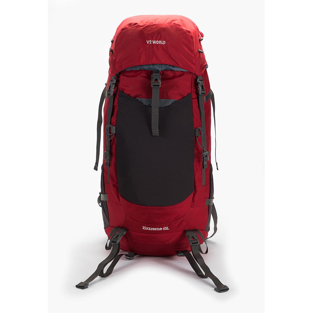 DOUGLAS1141RED กระเป๋าเป้แบ๊คแพ็คขนาด 65L สีแดง