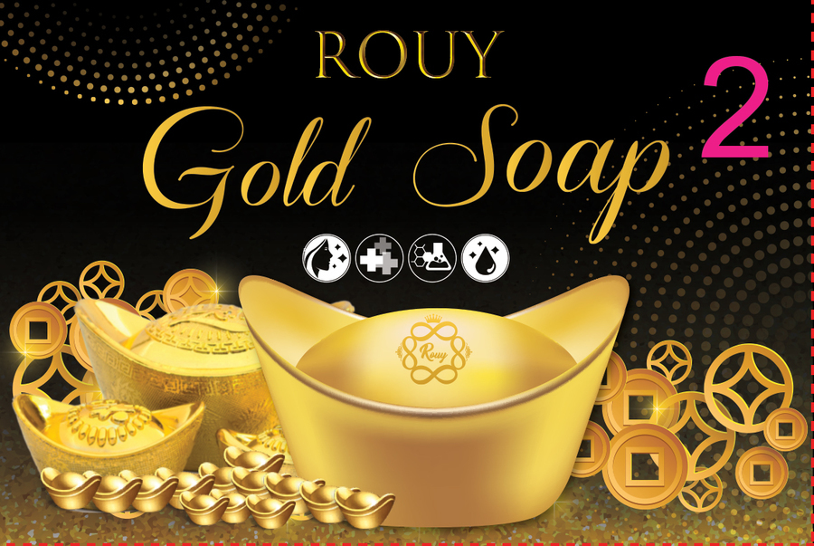 สบู่คอลลาเจน  ทองคำ ที่ช่วยล้างทำความสะอาดผิวหน้าให้สะอาดหมดจด พร้อมทั้งบำรุงผิวหน้าให้ขาวใส นุ่ม ชุ่มชื่น โดยไม่ทำให้ผิวหน้าแห้งตึง