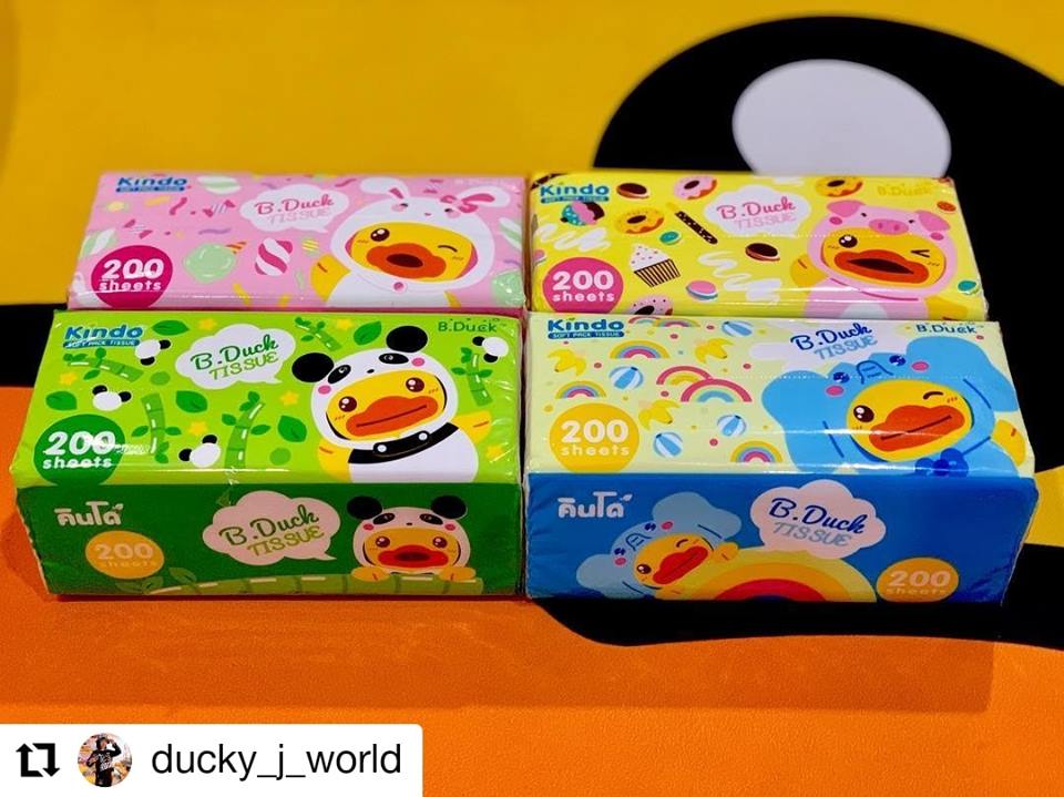 คินโด้กระดาษเช็ดหน้า(บีดักซ์) ซอฟท์ แพ็ค 200 แผ่น