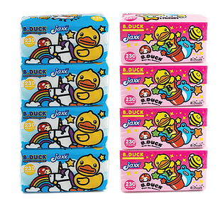 แพ็ค กระดาษเช็ดหน้า แจ็กซ์ ซอฟ แพ็ค รุ่น 230 แผ่นคู่ หนา2ชั้น 