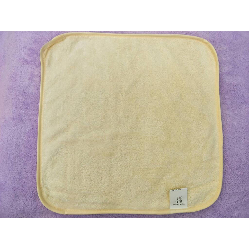ผ้าขนหนู สีครีม 25x25CM