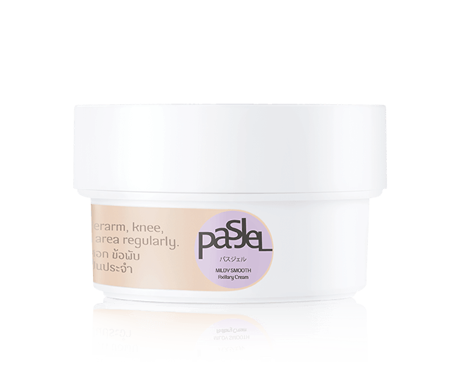 Pasjel Mildy Smooth Axillary Cream.The combination of alpha-arbutin, collagen beta-glucan, and natural extracts to smoothen and whiten your underarm, ankle, elbow and buttock.
