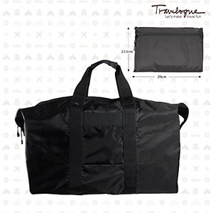 กระเป๋าใส่เดินทาง พับได้&quot;L&quot; Black