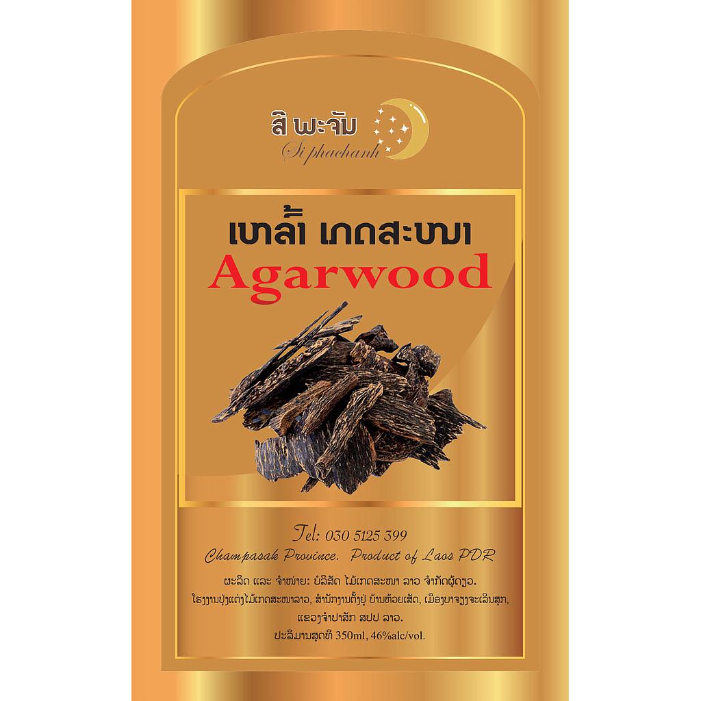    Agarwood Spirits ( Red )
 - Origin Of The Product : Lao PDR .
 - Production Location : Ban Houeyset, Bachingchalernsouk District, Champasak Province, Lao PDR .
 - Product :  LAO AGARWOOD SOLE CO.,LTD
 - Ingreadients : Sticky rice , Agarwood , Eurycoma Longifolia,...
 - Net amount : 350 ml.       46% alc/ vol. 
 WWW.Siphachan.laocourses.com tel : 030 9791999 , 020 7703 3333 