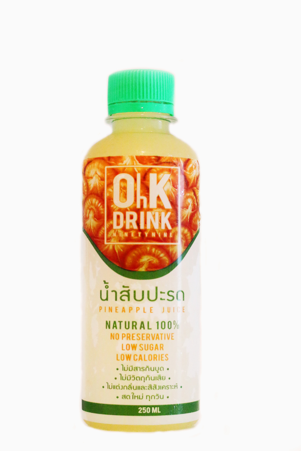 น้ำสับปะรด โอเคดริ้ง
