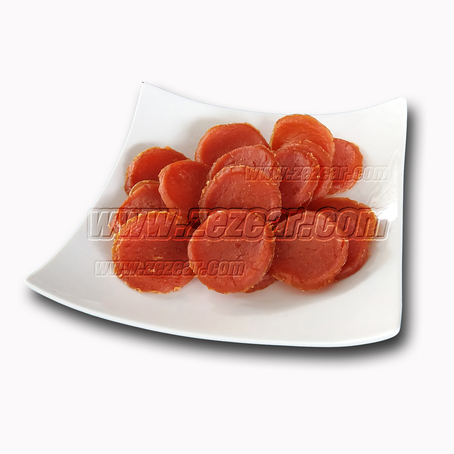 CS22 ไก่นักเก็ท 180 กรัม
(ซีเซียร์สันในไก่อบแห้ง zezear chicken fillet jerky)