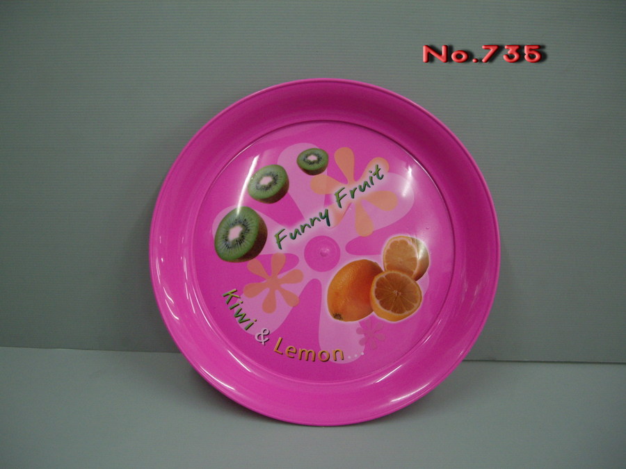 ถาดกลม No.735 สีหวาน