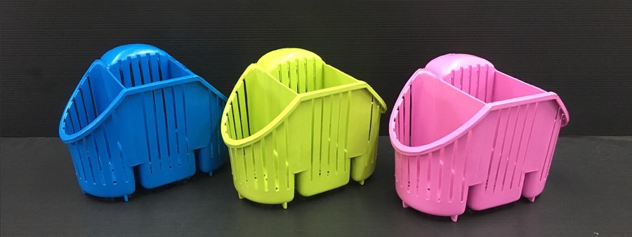 ที่ใส่ช้อน 3 ช่อง No.301 สีหวาน