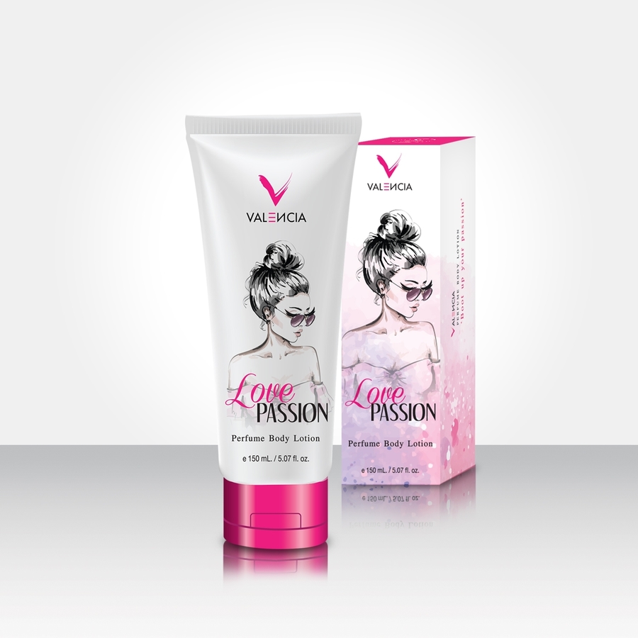 วาเลนเซีย เพอร์ฟูม บอดี้ โลชั่น เลิฟ แพชชั่น
