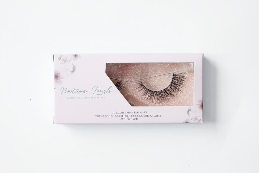 ขนตาปลอม Nature Lash รุ่น 6D-20
 ผลิตจากขนมิ้งค์แท้ 100% 