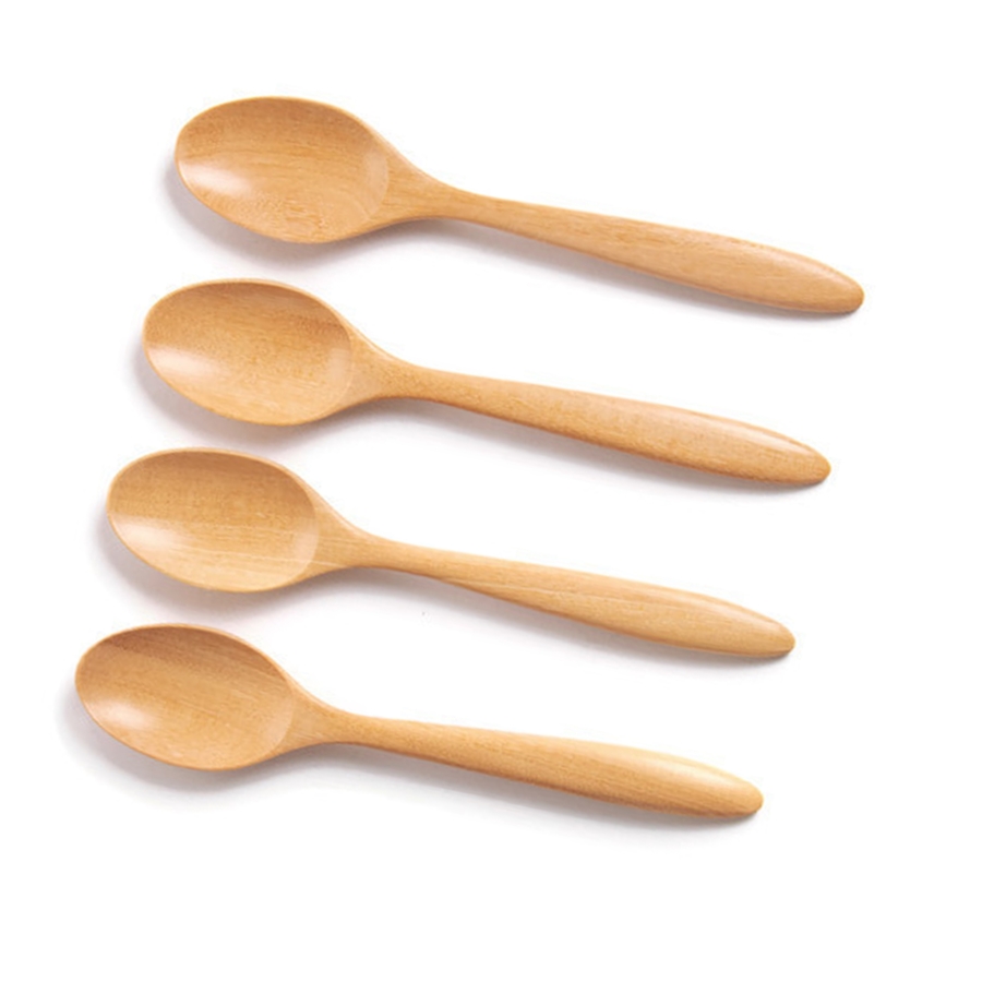 ช้อนไม้กระบก เซ็ต 4 อัน