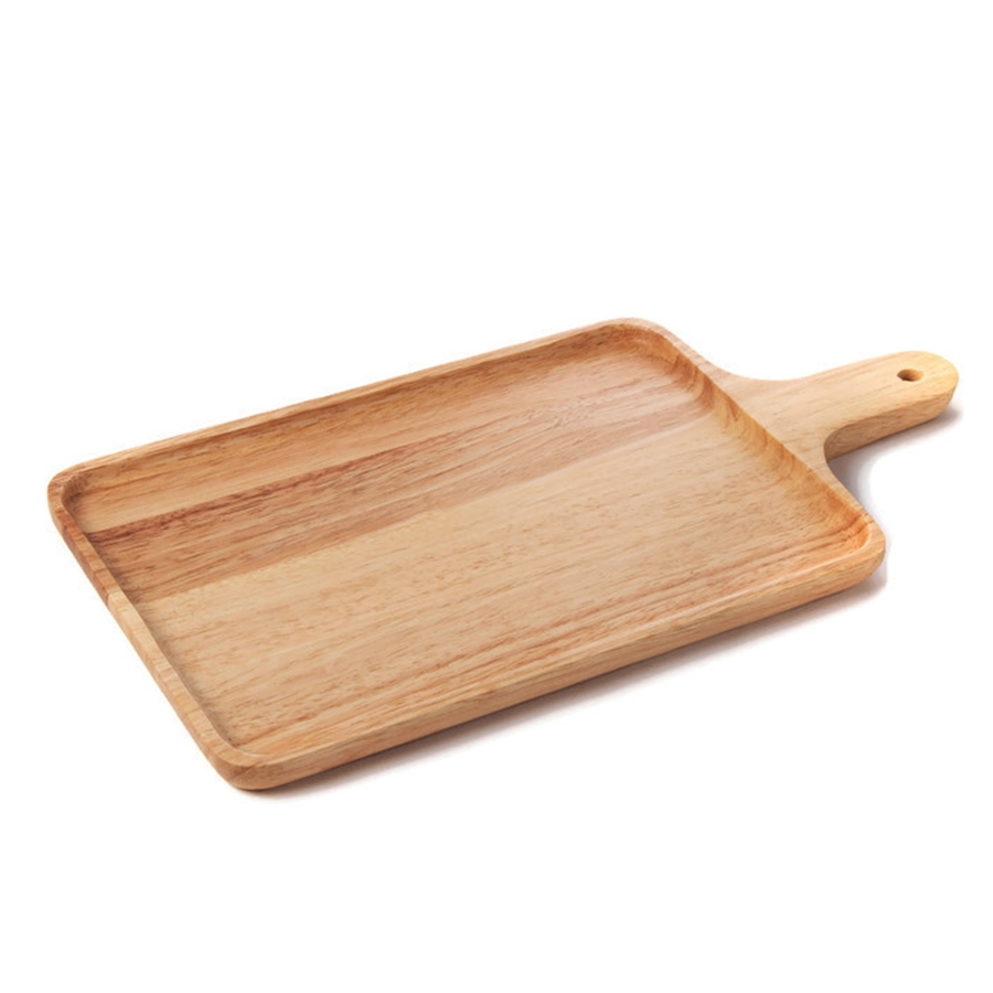 เขียงไม้ยางพารา 16&quot; x 8&quot;