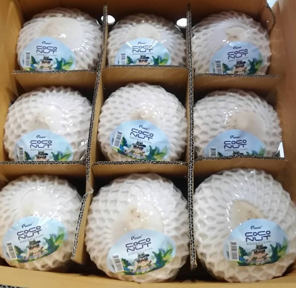 Fresh​ young coconut