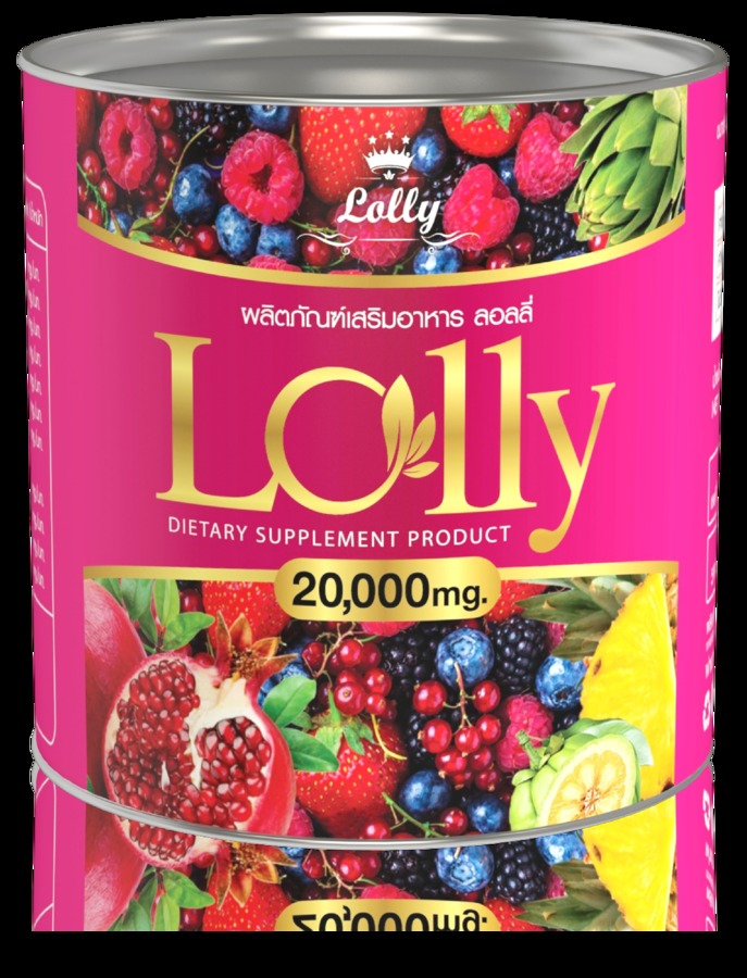 ผลิตภัณฑ์เสริมอาหารลอลลี่ ดีท็อค มีไฟเบอร์ 20,000 มิลลิกรัม ช่วยในการขับถ่าย และช่วยให้ผิวใสสุขภาพดี