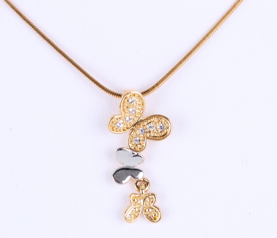 Pearl Jewelry สร้อยคอจี้ Love Butterfly 2 กษัตริย์