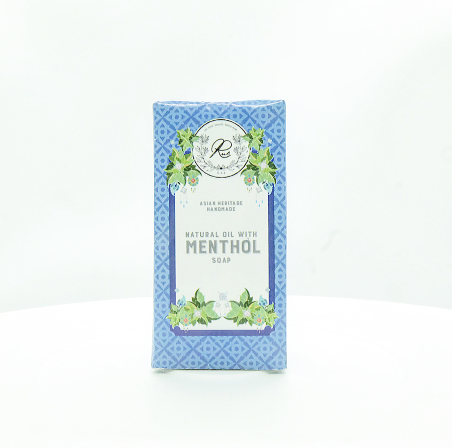 รัชต์ สบู่น้ำมันธรรมชาติผสมเมนทอล