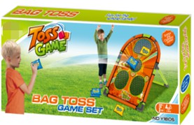 toss game with 6 toy earth bag