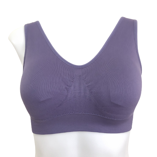 Aperla bra เสื้อสปอร์ตบาร์ สีม่วง ไซส์ XL