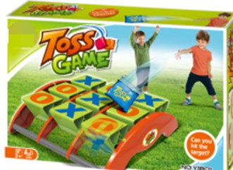 toss game with 6 toy earth bag