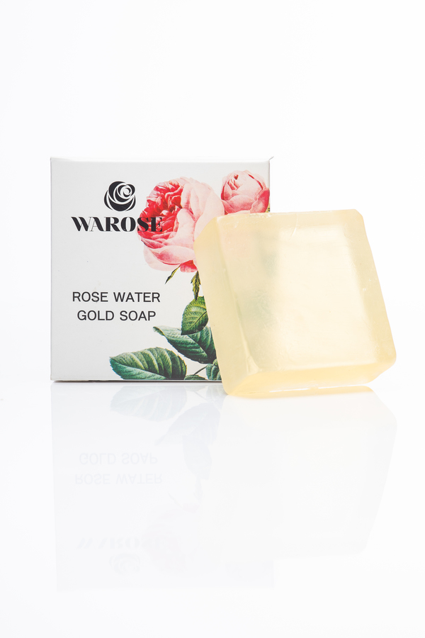 WAROSE ROSE WATER GOLD SOAP
วาโรส โรส วอเทอร์ โกลด์ โซพ
ผลิตภัณฑ์ทำความสะอาดผิว