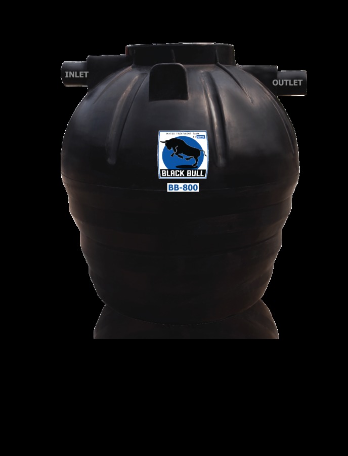 ถังบำบัดน้ำเสียเวฟรุ่น Black bull  2500ลิตร