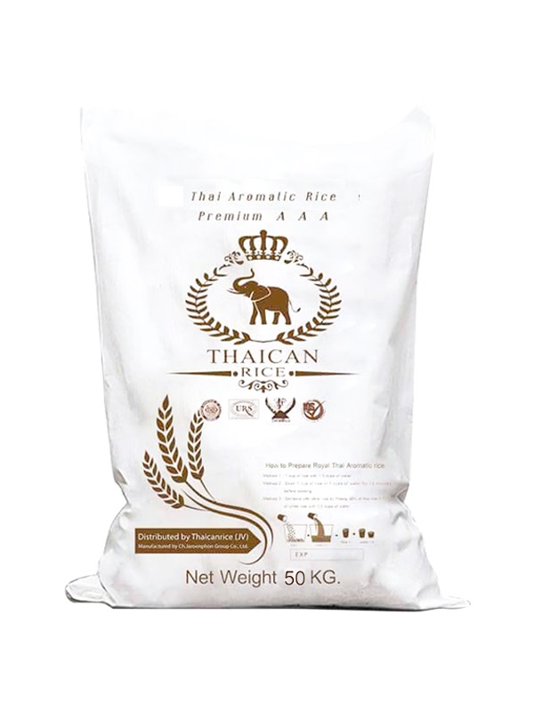 Thai Aromatic White Rice    TAWR  50 kg.