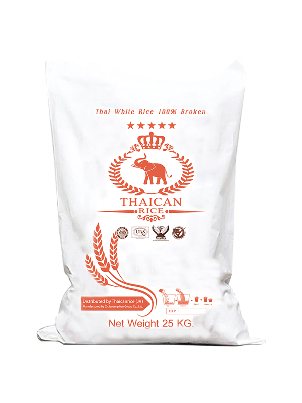Thai White Rice 100% Broken    TWBR A1 Super  50 kg.