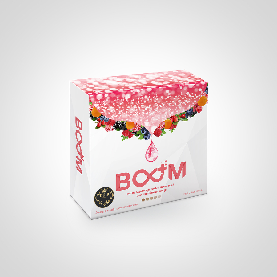 เครื่องดื่มชนิดผง คอลลาเจนผสมมัลติวิตามินรวมมากถึง 36 ชนิด

Boom Collagen X T.D.K By Yada