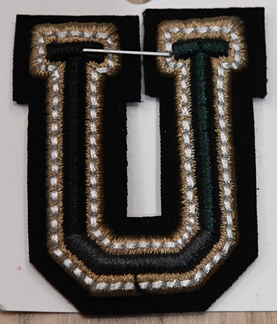 ป้ายอักษรนูน U