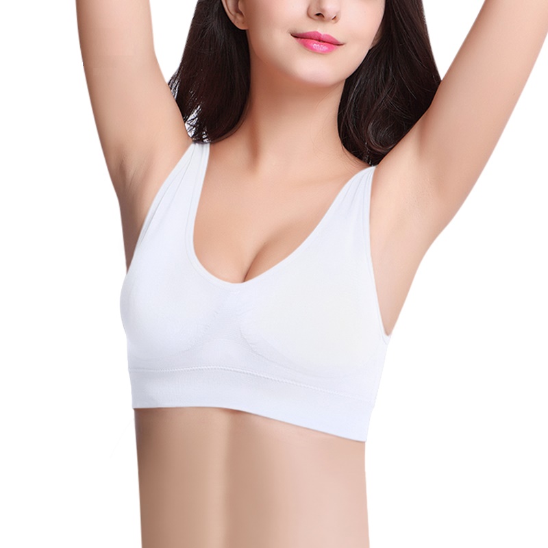 Aperla bra เสื้อสปอร์ตบาร์ สีขาวอ๊อฟไวท์ ไซส์ XL