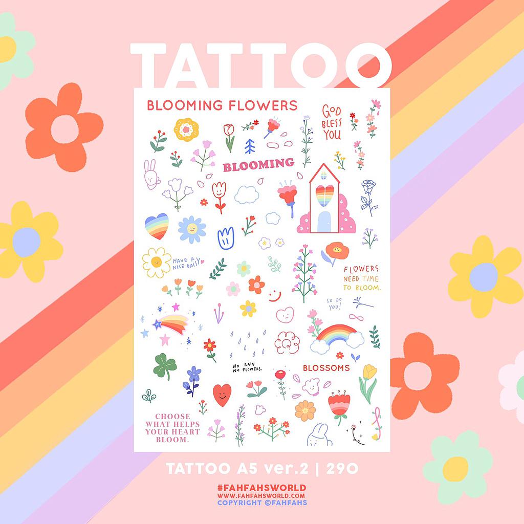 Tattoo - Blooming Flower
