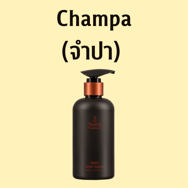 ครีมอาบน้ำกลิ่นจำปา