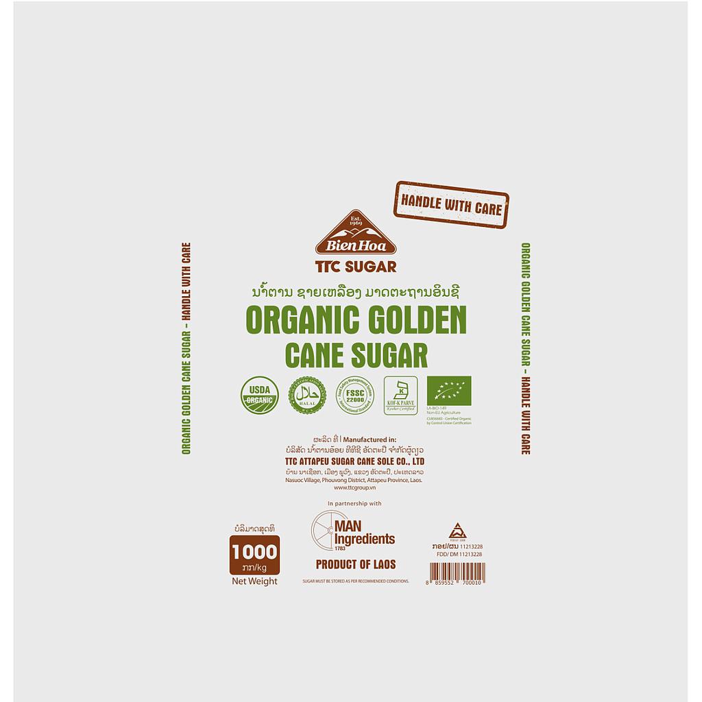 ORGANIC GOLDEN CANE SUGAR 