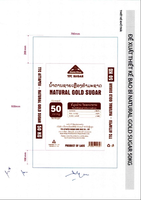 NATURAL GOLD SUGAR