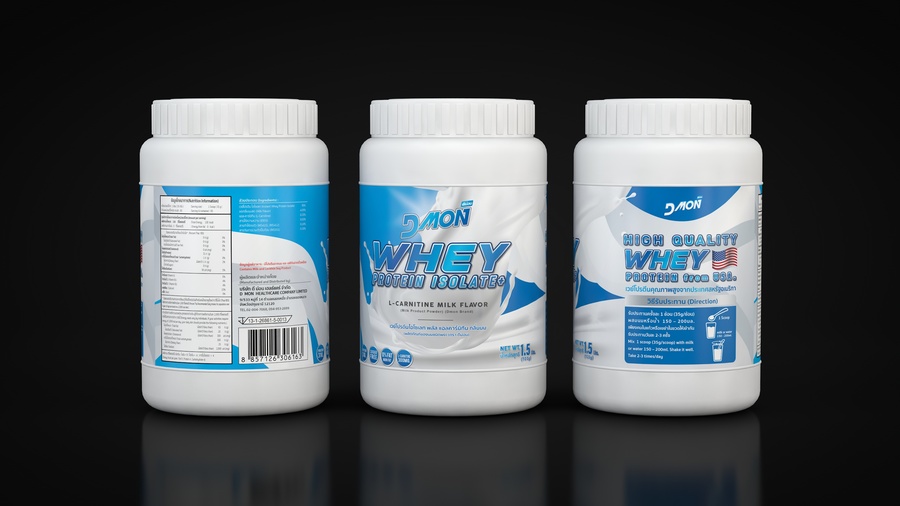 Whey Protein Isolate + L-Carnitine Milk Flavor 700g.