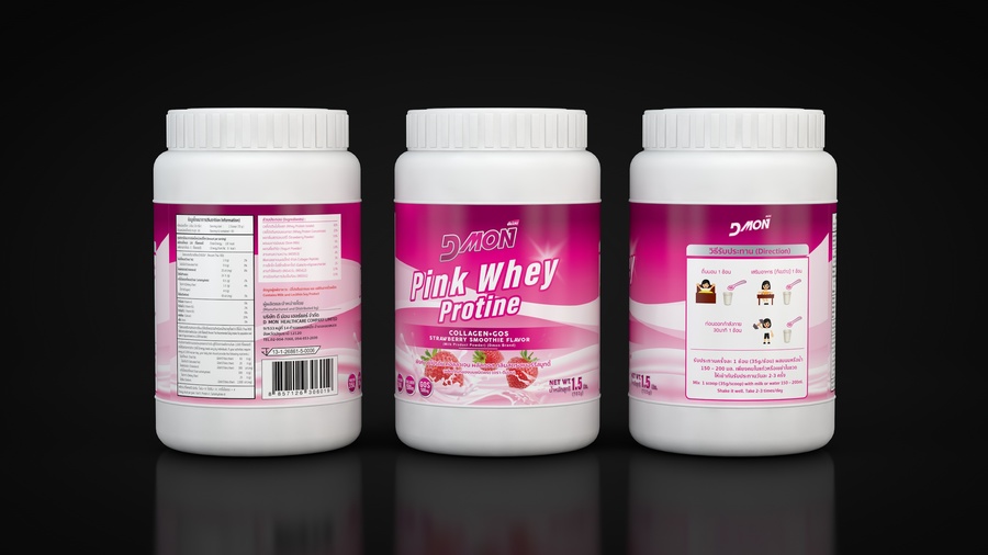 Pink Whey Collagen 700g.