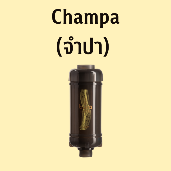 แท่งกรองอาบน้ำอโรมากลิ่นจำปา