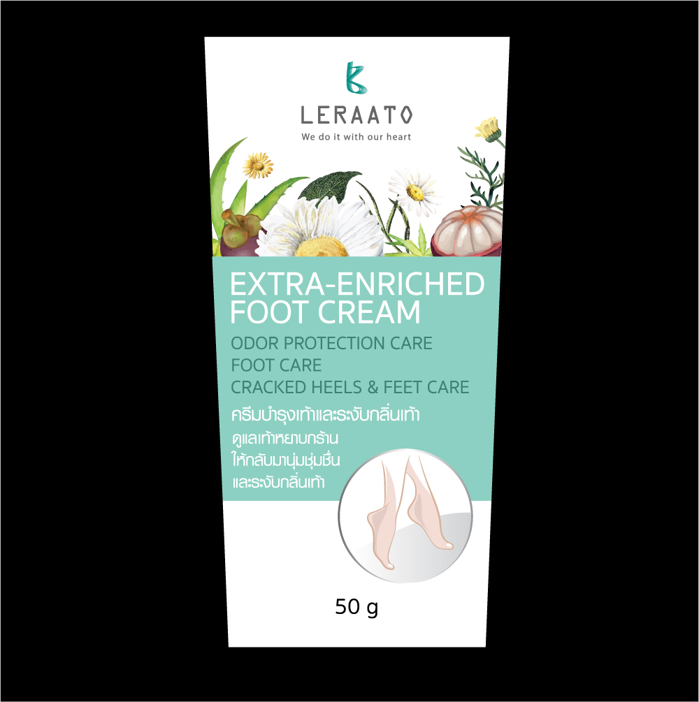 ผลิตภัณฑ์ลีราโต้ เอ็กซ์ตร้า – เอนริช ฟุต ครีม 