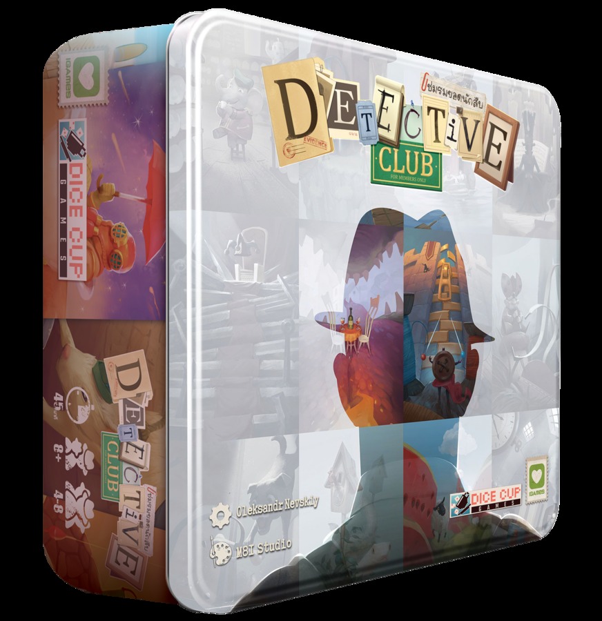 Detective Club - ชมรมยอดนักสืบ บอร์ดเกม เกมกระดาน