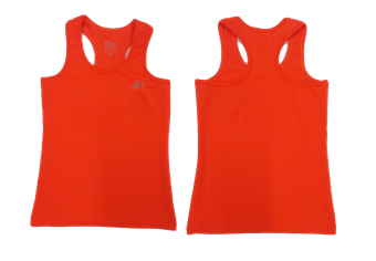 เสื้อกล้ามผู้หญิง สีส้ม Size 2XL