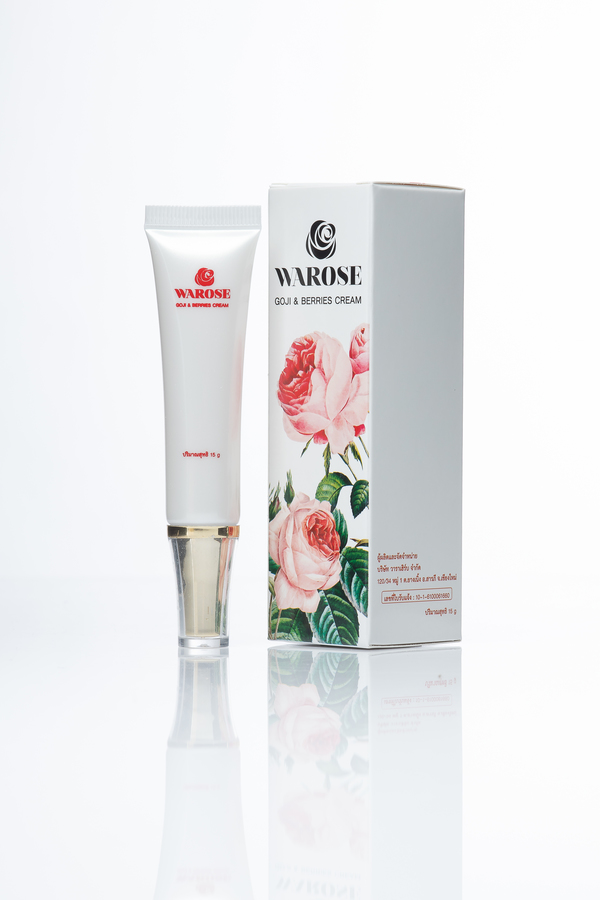WAROSE  GOJI &amp; BERRIES CREAM
วาโรส โกจิ แอนด์ เบอร์รี่ ครีม
ผลิตภัณฑ์บำรุงผิวหน้า