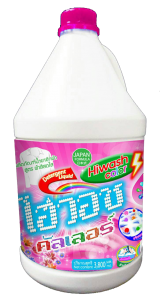 ผลิตภัณฑ์ น้ำยาซักผ้าไฮวอช คัลเลอร์ สูตรผ้าสีสดใส  เป็นสูตรที่คิดค้นขึ้นใหม่เพื่อให้เสื้อผ้าสีของคุณสะอาด นุ่ม และมีกลิ่นหอมยาวนาน เหมาะสำหรับซักเครื่องและซักมือ ปริมาณ 3600 มิลลิลิตร