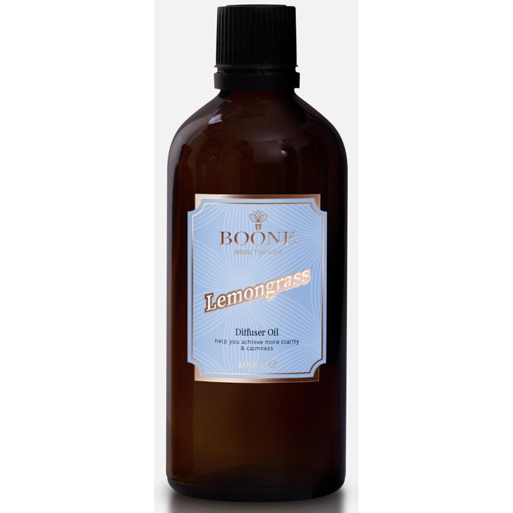 น้ำหอมปรับอากาศ บูรณ์ กลิ่นตะไคร้
Lemongrass Reed Diffuser Oil 100 ml.
