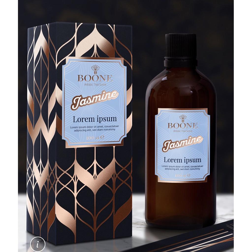 น้ำหอมปรับอากาศ บูรณ์ กลิ่นจัสมิน
Jasmine  Diffuser Oil 100 ml.
