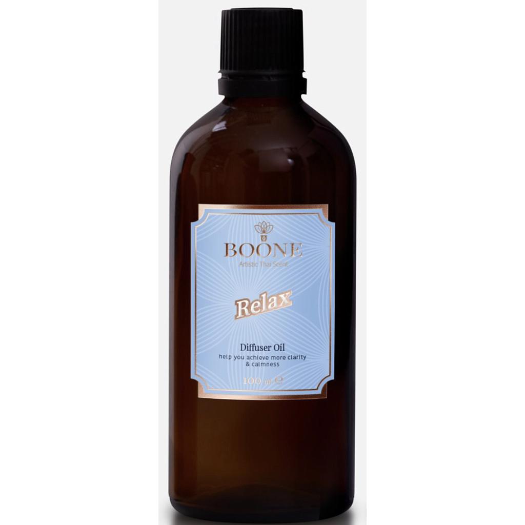 น้ำหอมปรับอากาศ บูรณ์ กลิ่นรีแลกซ์
Relax Reed Diffuser Oil 100 ml.
